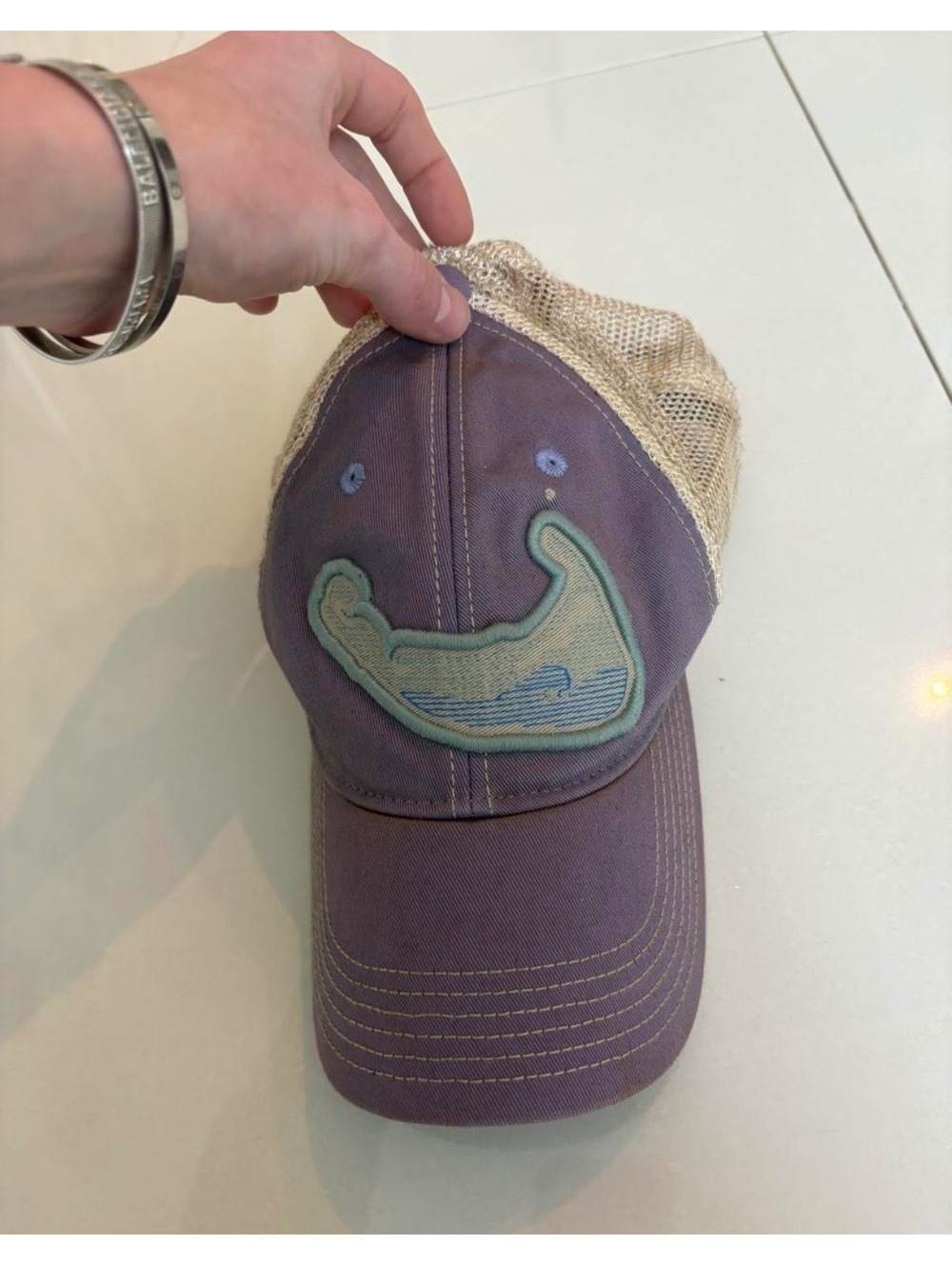 Nantucket Embroidered Legacy Soft Trucker Hat